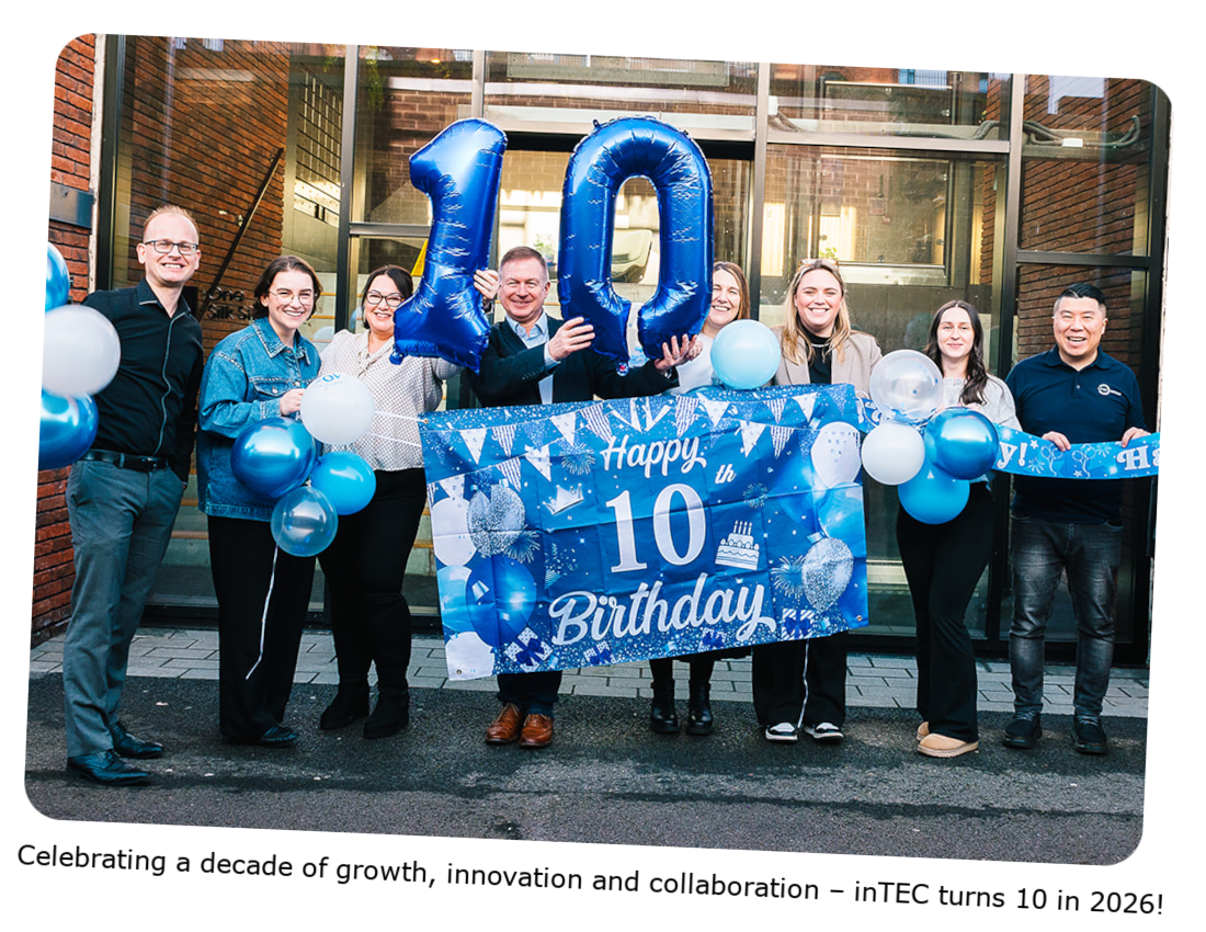 Celebrating a decade of growth, innovation and collaboration - inTEC turns 10 in 2026!